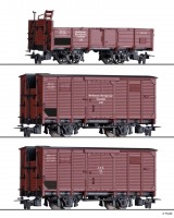 Set of 3 freight cars